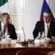 MEXICO CITY, MEXICO - FEBRUARY 6, 2020: Russia's Foreign Minister Sergei Lavrov (L) and Mexico's Foreign Secretary Marcelo Ebrard have a business lunch. Russian Foreign Ministry/TASS

Ìåêñèêà. Ìåõèêî. Ìèíèñòð èíîñòðàííûõ äåë ÐÔ Ñåðãåé Ëàâðîâ è ìèíèñòð èíîñòðàííûõ äåë Ìåêñèêè Ìàðñåëî Ýáðàðä (ñëåâà íàïðàâî) âî âðåìÿ ðàáî÷åãî ëàí÷à. ÌÈÄ ÐÔ/ÒÀÑÑ